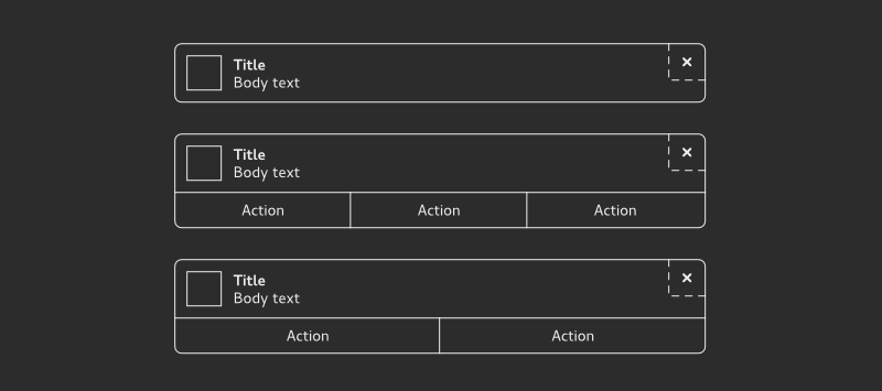GNOME notification mockups