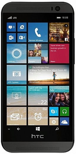 První render HTC One s Windows Phone