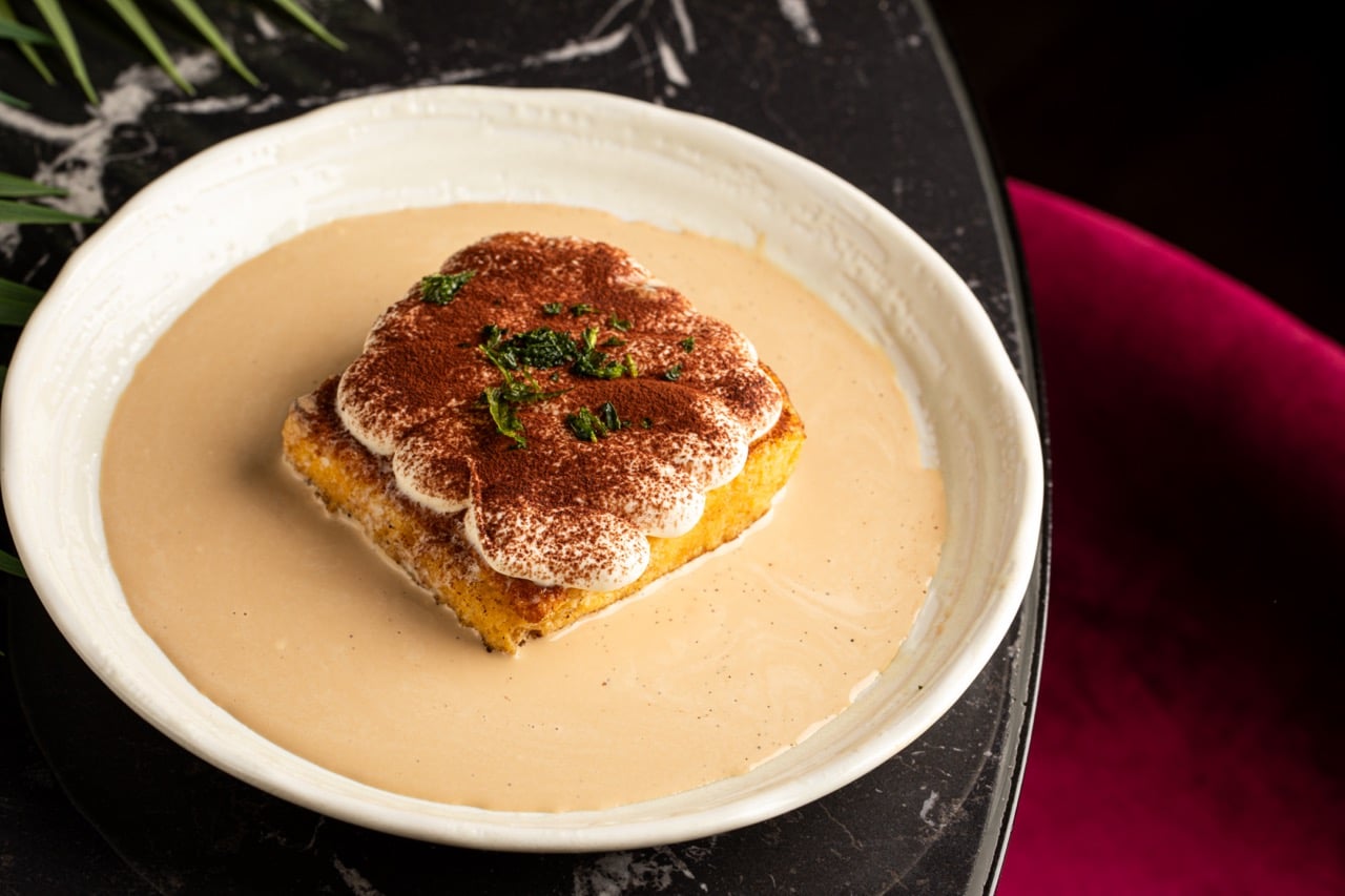 Menu restaurace The Monkey Bar