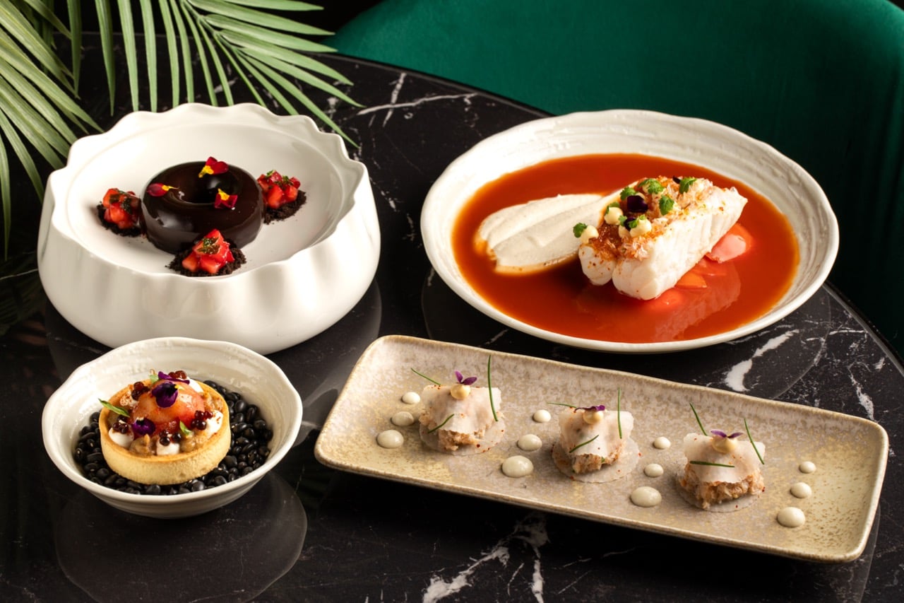 Menu restaurace The Monkey Bar