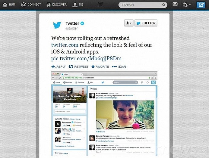 Twitter se bude podobat mobilním aplikacím