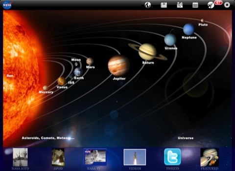 nasa app pro ipad