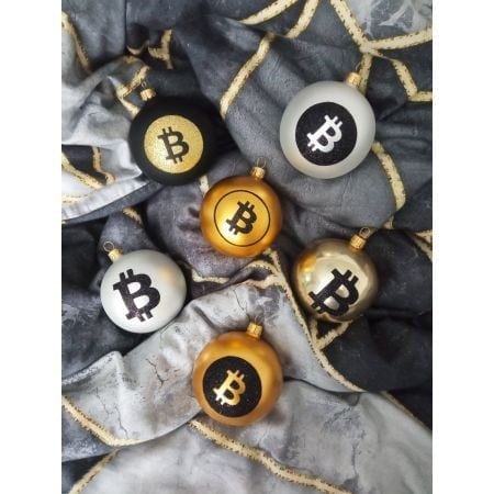 Ozdoby s logem Bitcoinu