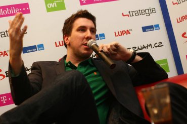 Tomáš Čupr na setkání NetClub v roce 2011.