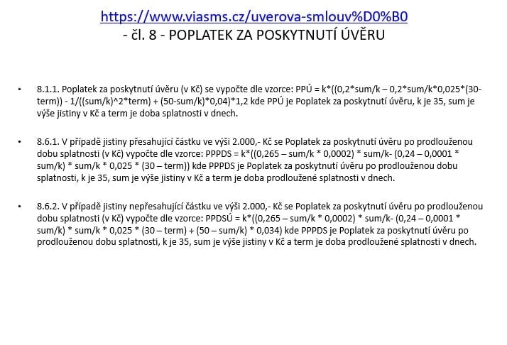 Test poskytovatelů mikroúvěrů