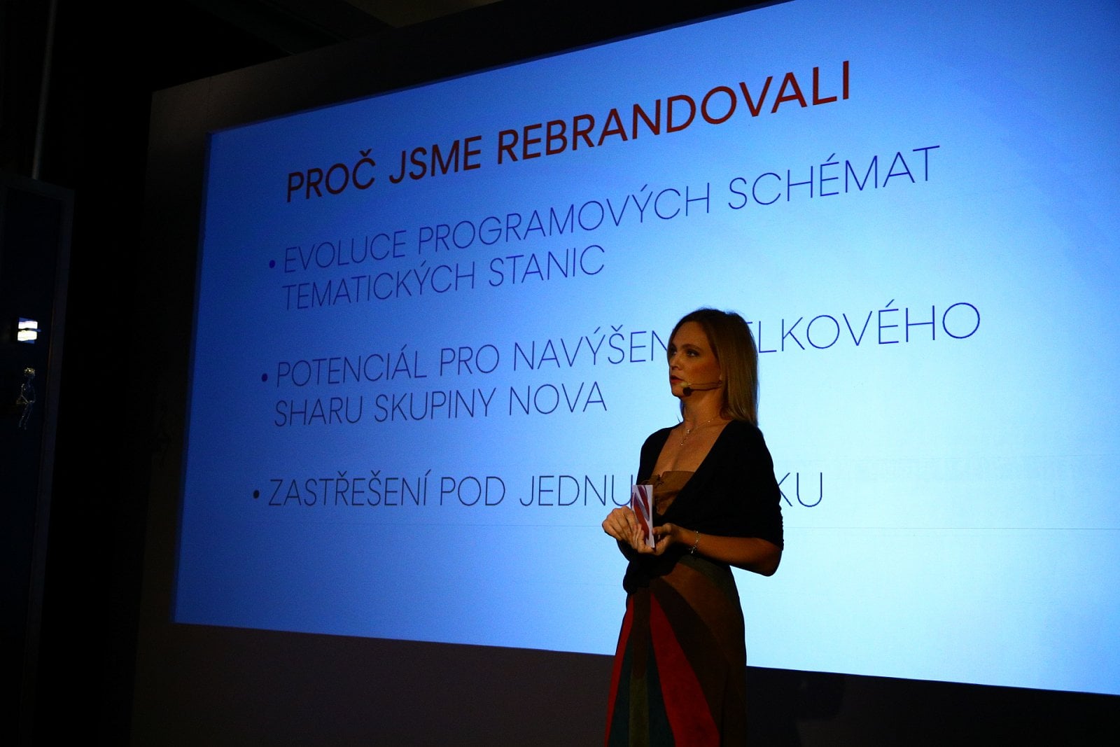 Tisková konference skupiny Nova k jarnímu schématu 2017