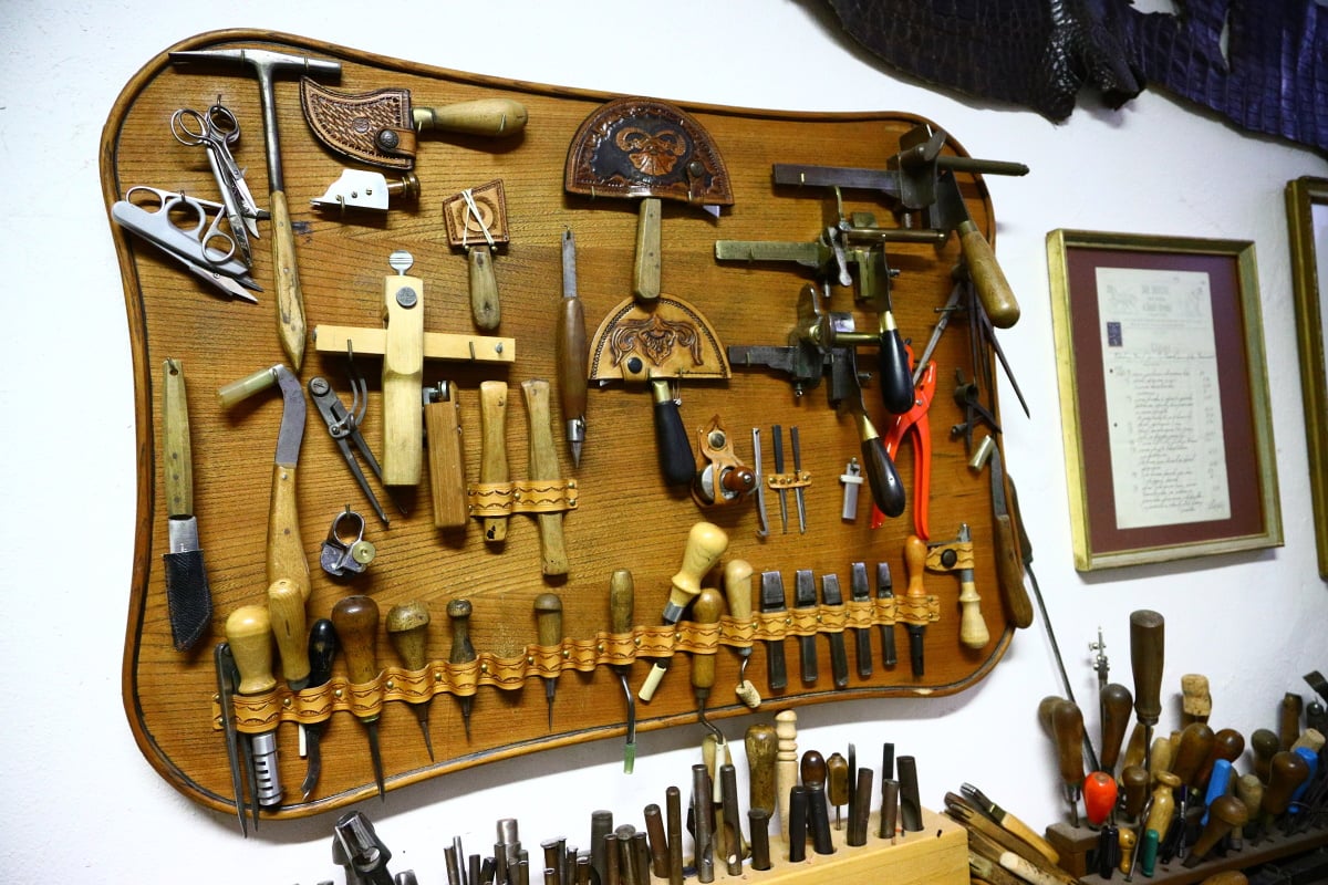 Ateliér pro práci s kůží Haki a jeho zakladatel Jan Hnátek