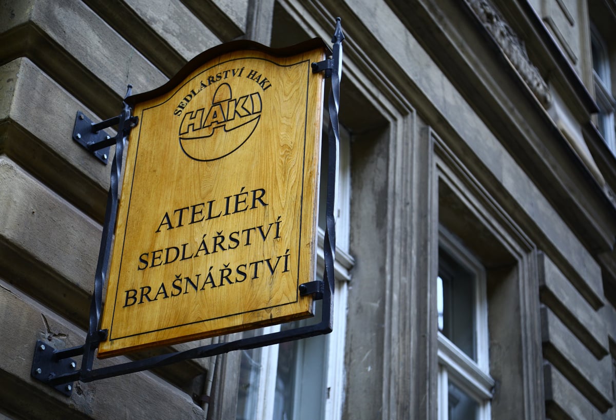 Ateliér pro práci s kůží Haki a jeho zakladatel Jan Hnátek