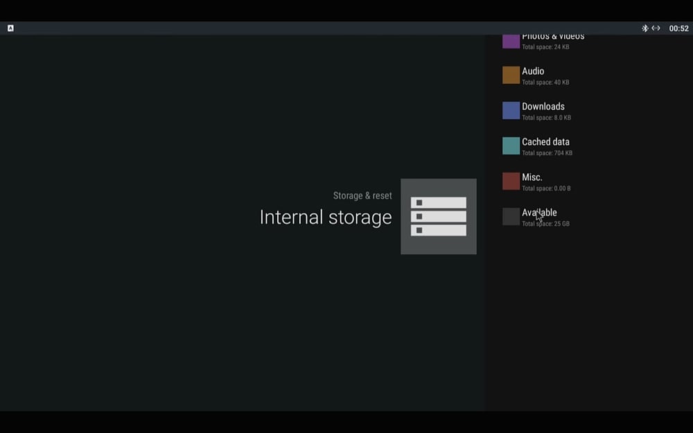 Další nastavení, YouTube a Google Play