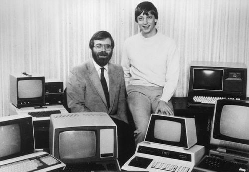 Paul Allen a Bill Gates