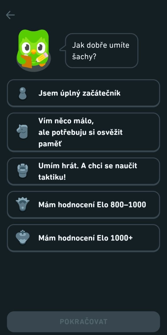 Duolingo šachy