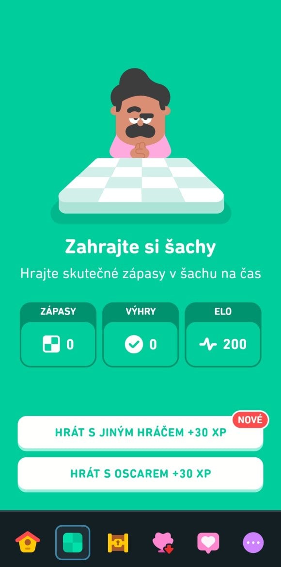 Duolingo šachy