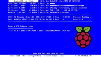 Memtest Raspberry Pi