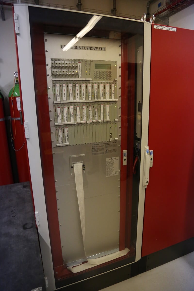 CETIN: hasení a chlazení