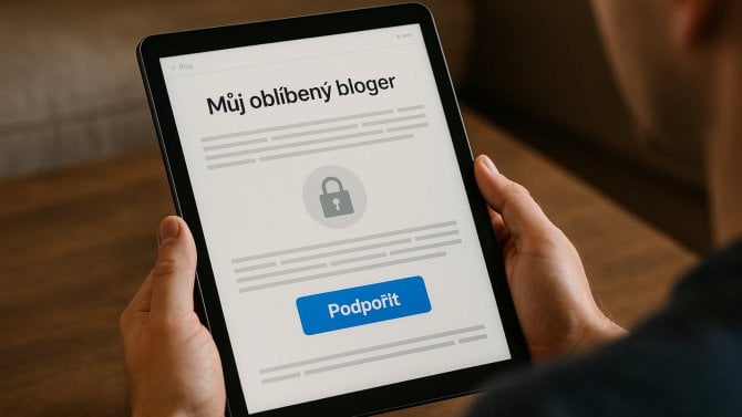 Paywall, předplatné, blog