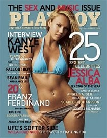 <p>&#160;Časopis Playboy, na jehož obálku se dostala spousta slavných osobností</p>