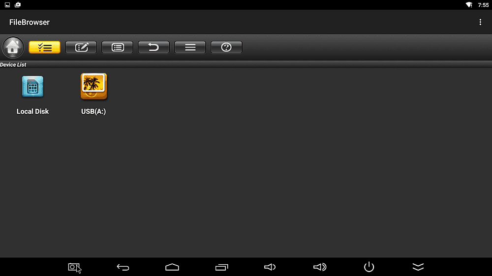 Evolveo Android Box Q5 4K - domácí obrazovka a aplikace