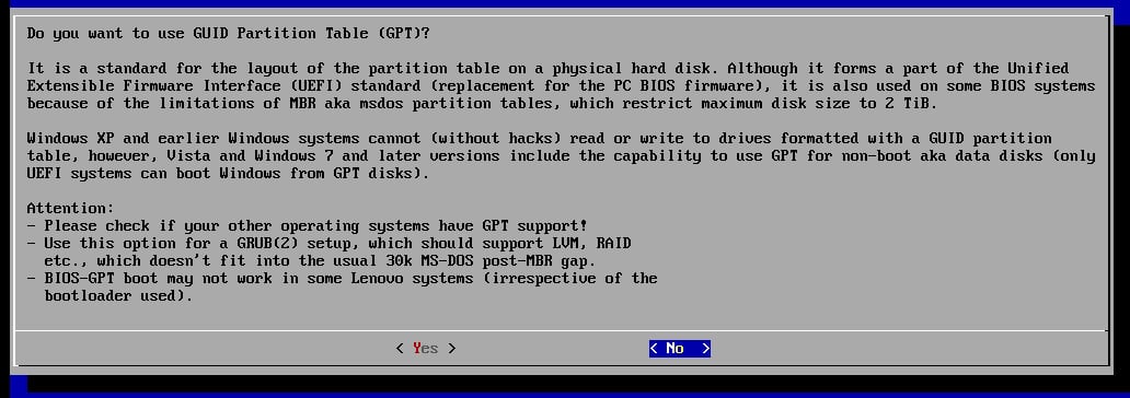 Instalace Manjaro - první část