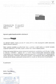 Zástupci Nemocnice v Neratovicích odpověděli na výzvu zamítavým postojem