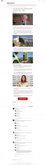 Autor: screenshot, Lupa.cz Jedna ze stránek, na kterou se uživatel dostane po kliknutí na odkaz v podvodné reklamě. Web se snaží vzbudit dojem, že jde o pravou stránku zpravodajského serveru Novinky.cz.