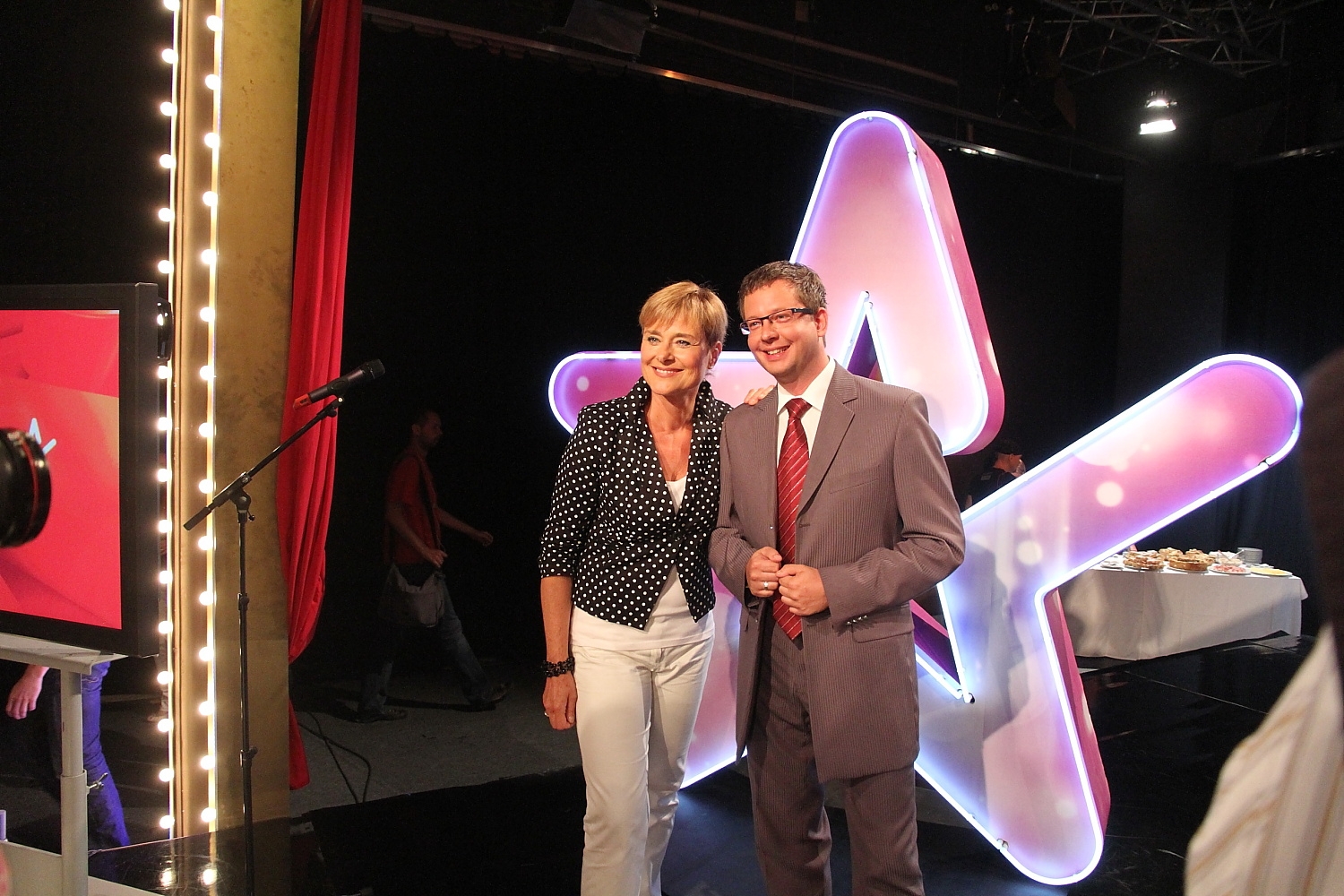 První tisková konference TV Barrandova s Jaromírem Soukupem