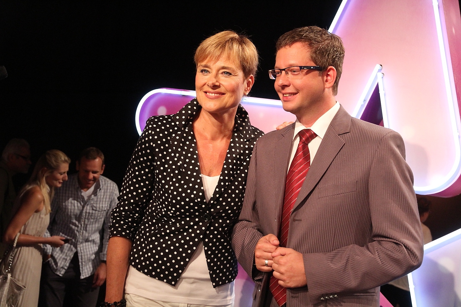 První tisková konference TV Barrandova s Jaromírem Soukupem