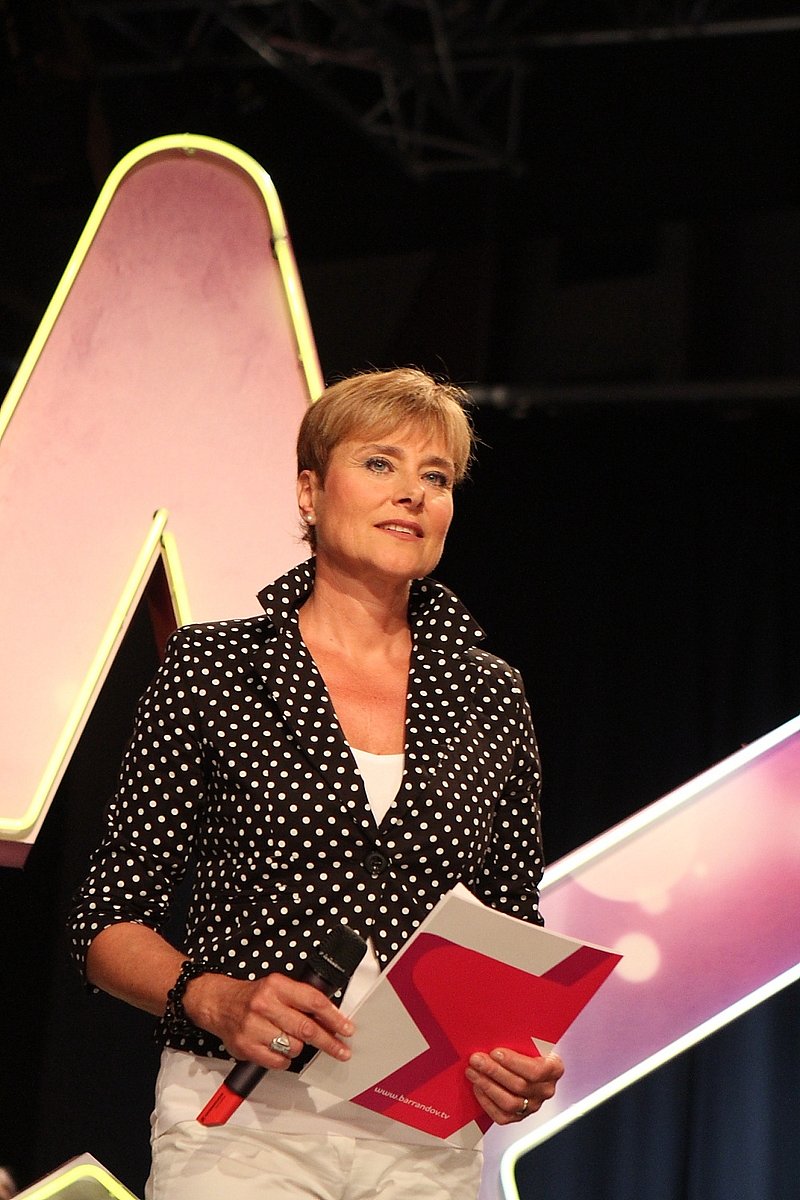 První tisková konference TV Barrandova s Jaromírem Soukupem