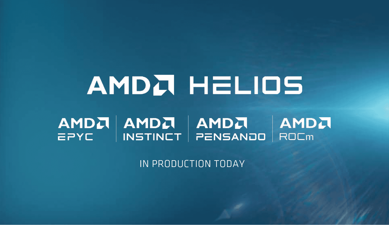 Rack AMD Helios s procesory Epyc 9006 a GPU Instinct MI455X