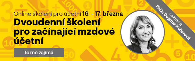 školení pri začínající mzdové účetní