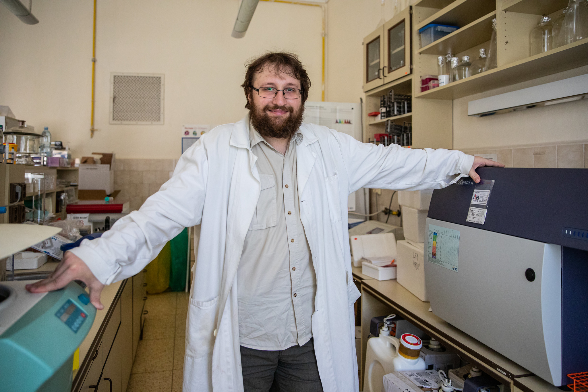 Viktor Černý z Ústavu imunologie a mikrobiologie 1. LF UK a VFN