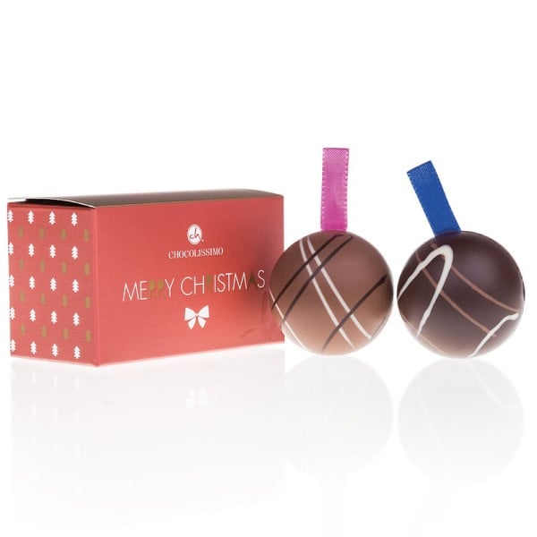 Čokoládové vánoční ozdoby