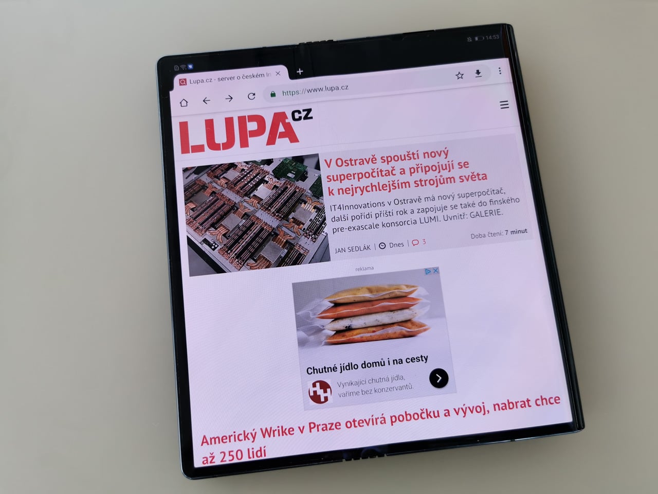 Ohebný chytrý telefon Huawei Mate X 5G