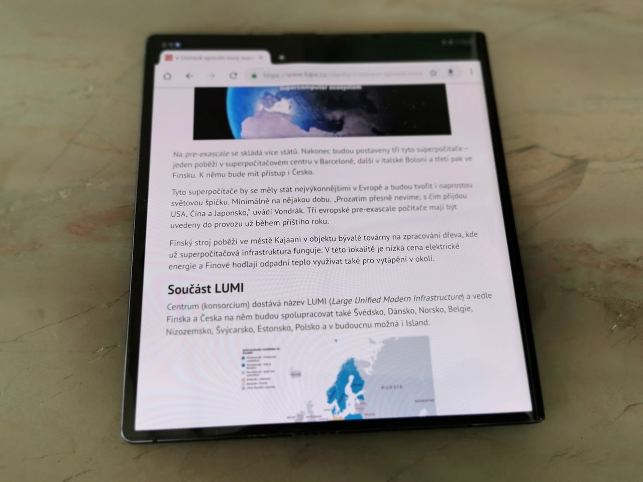Ohebný chytrý telefon Huawei Mate X 5G