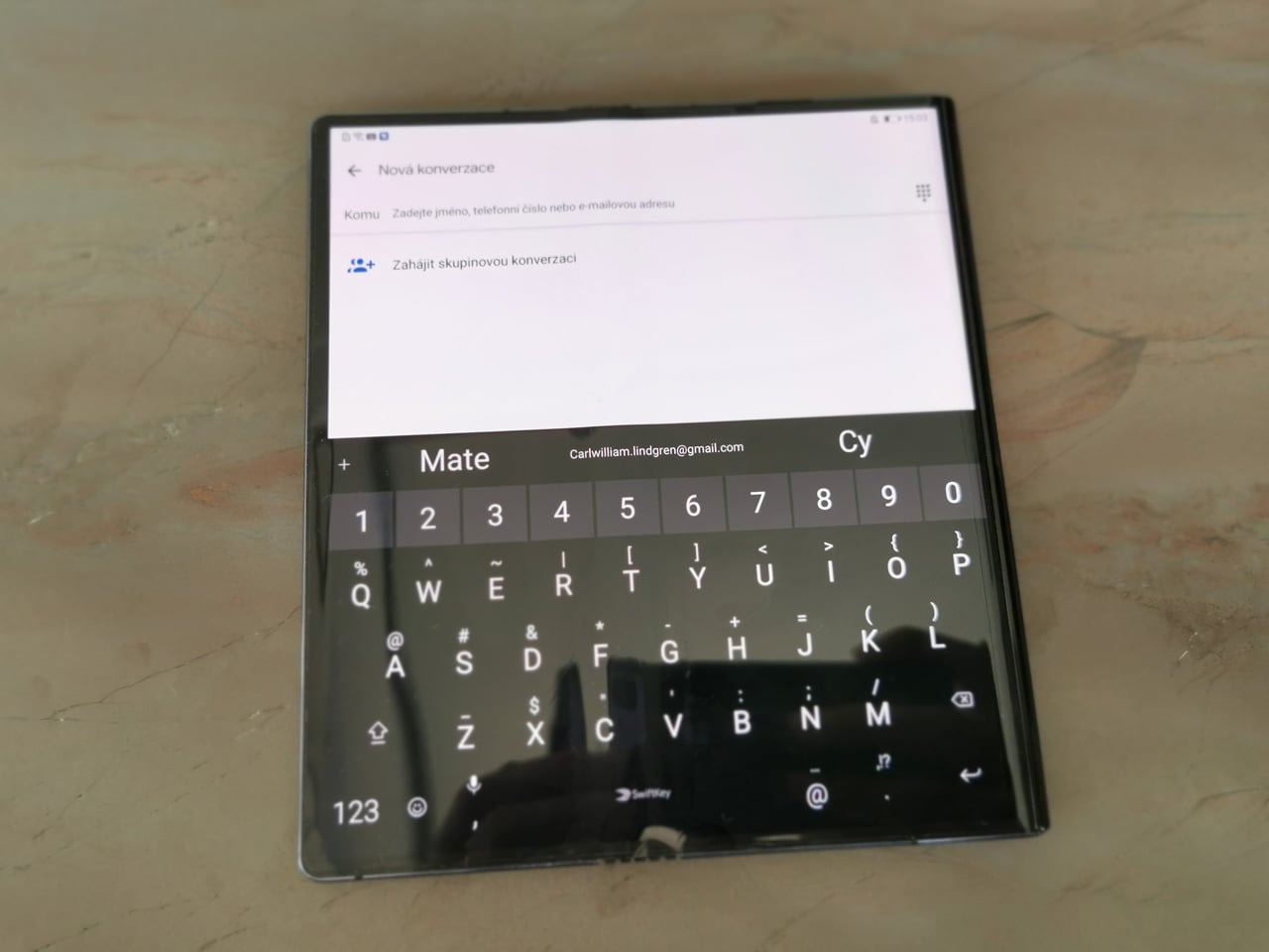 Ohebný chytrý telefon Huawei Mate X 5G