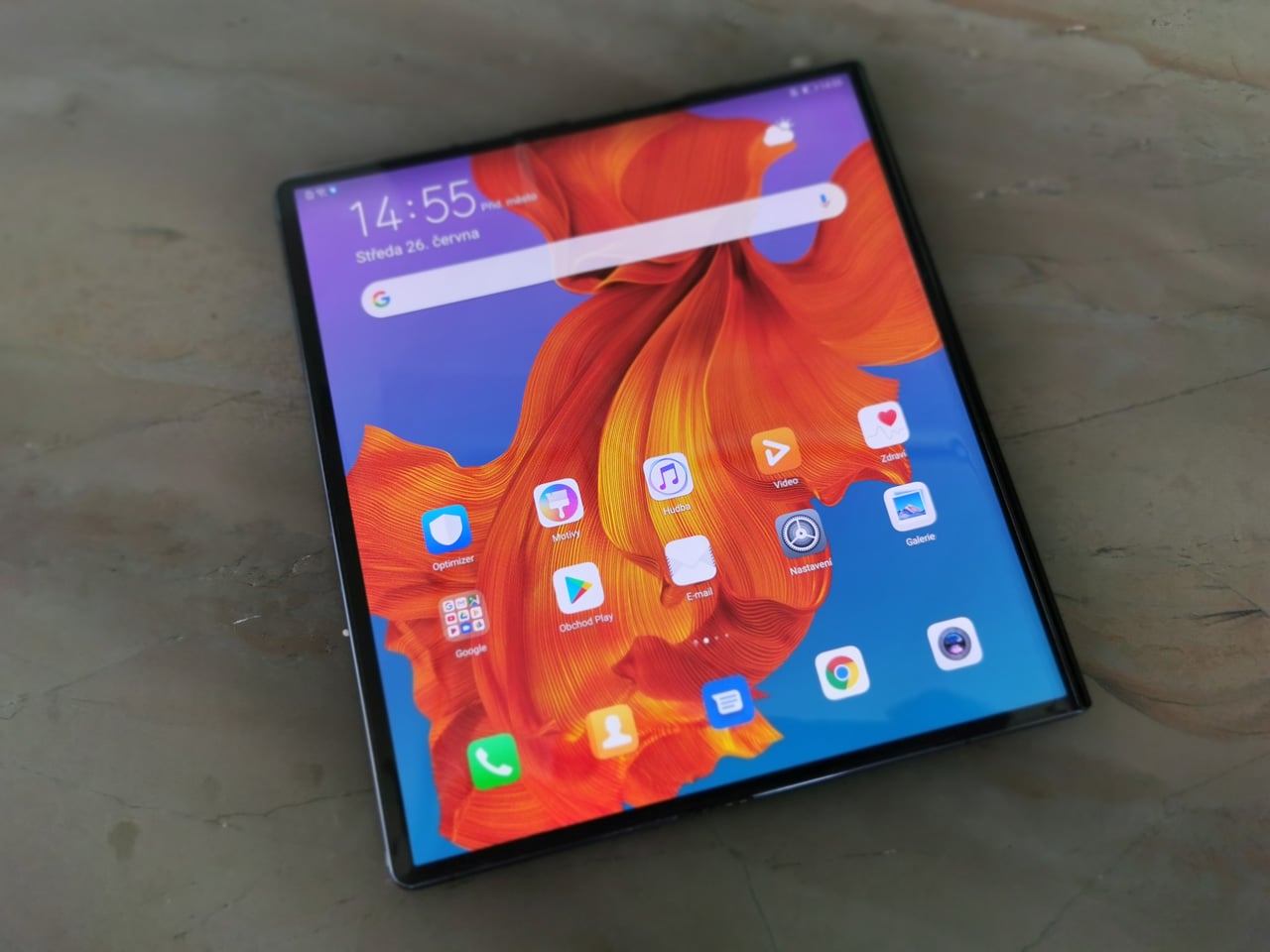 Ohebný chytrý telefon Huawei Mate X 5G