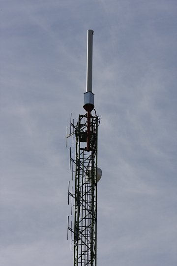 Benešov - Kozmice: nový anténní systém