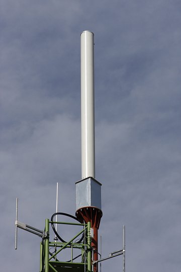 Benešov - Kozmice: nový anténní systém