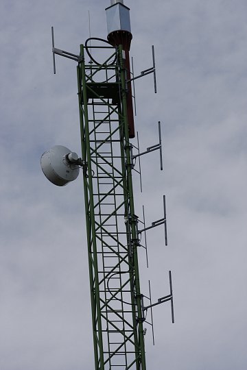 Benešov - Kozmice: nový anténní systém