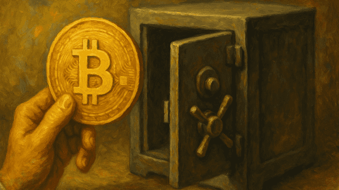 Jak uschovat bitcoin