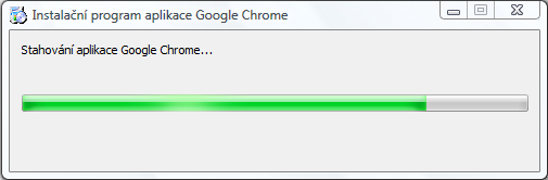 Stahování aplikace Google Chrome