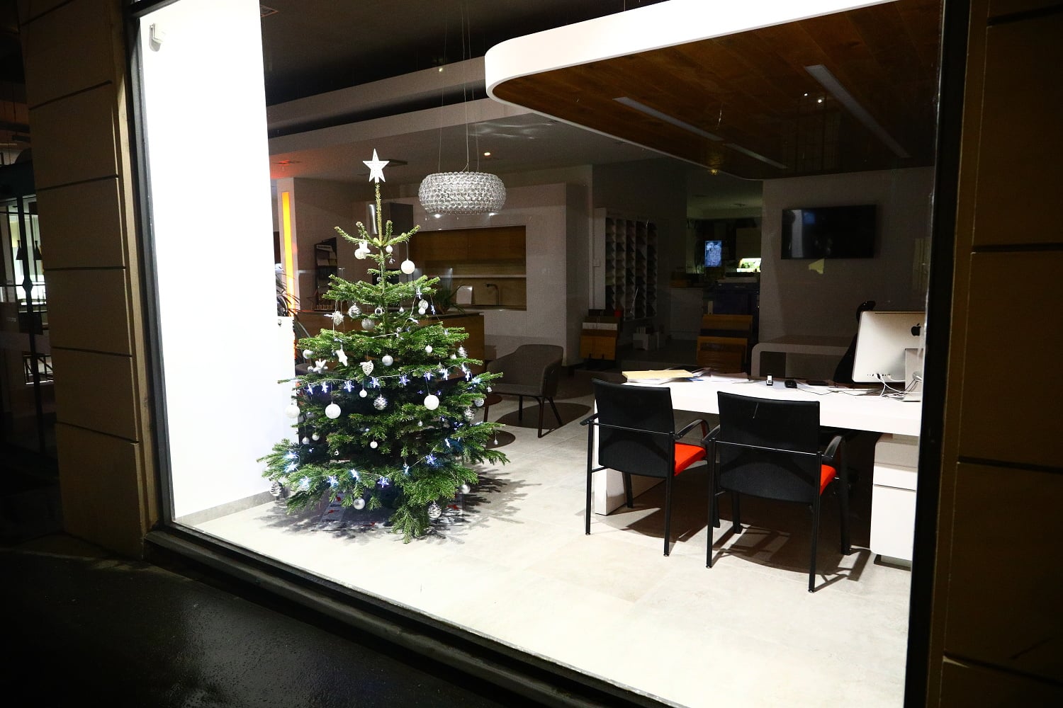 Vánoční výlohy  v Praze 2017