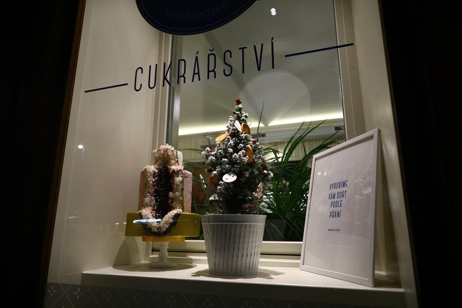 Vánoční výlohy  v Praze 2017