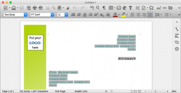 LibreOffice 4.4 na OS X