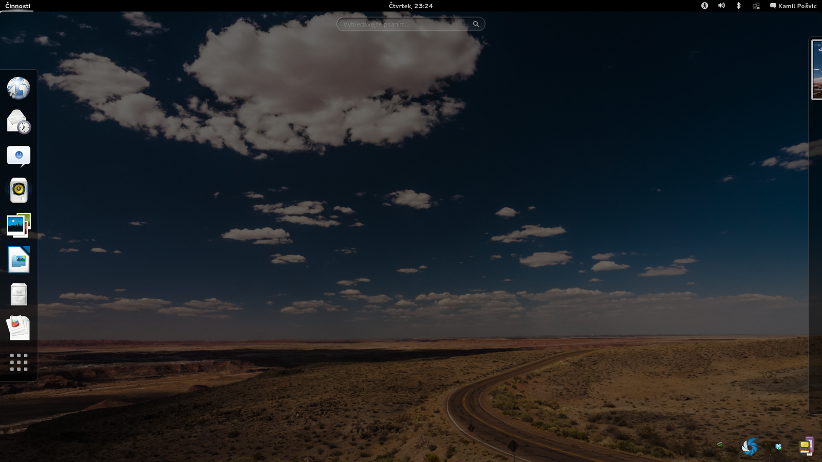 Mageia 3 - uživatelské prostředí GNOME