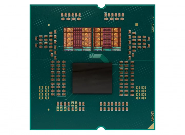 Procesor AMD Ryzen 9000 bez rozvaděče tepla, ilustrace