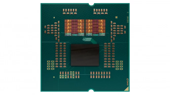 Procesor AMD Ryzen 9000 bez rozvaděče tepla, ilustrace