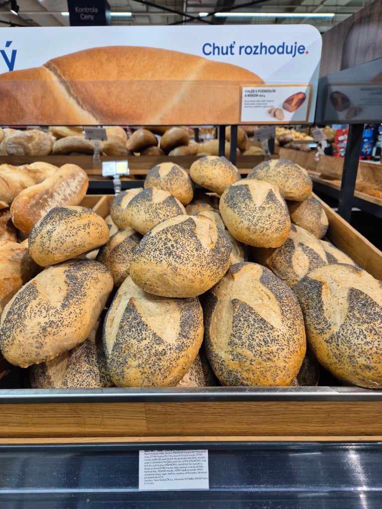 Tesco prodej nebaleného pečiva
