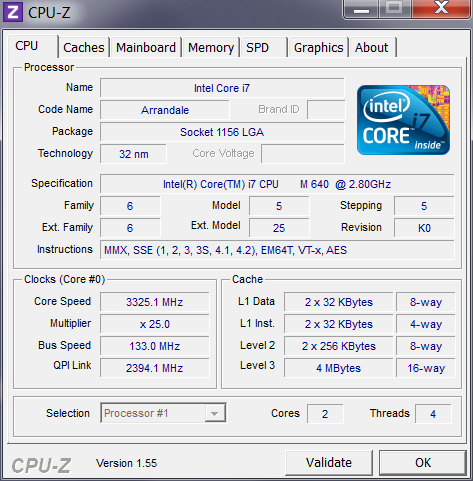 CPU-Z 1