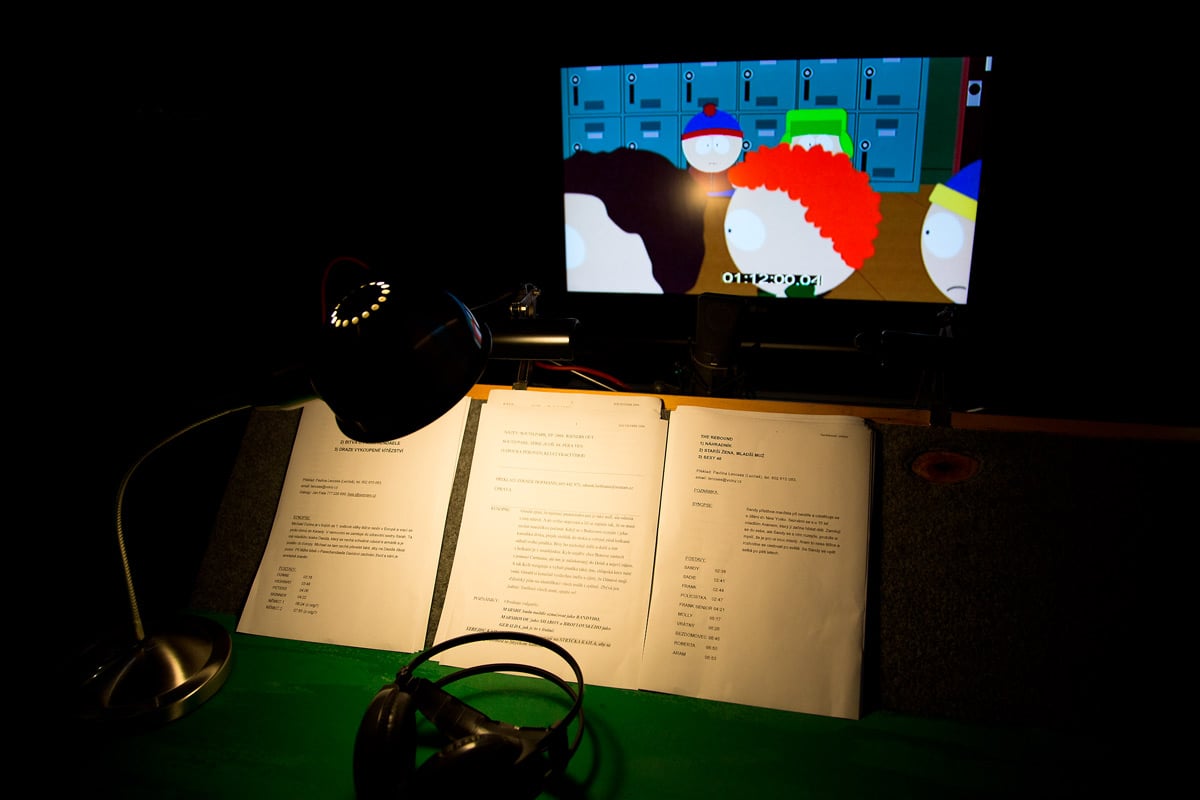 Dabing dvacáté série animovaného seriálu South Park