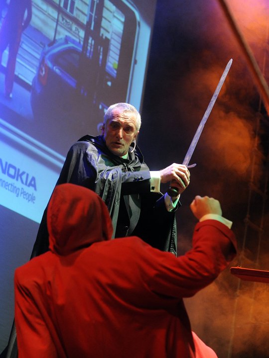 Aragon proti Karkulce v podání Tomáše Hanáka a Jána Simkaniče.